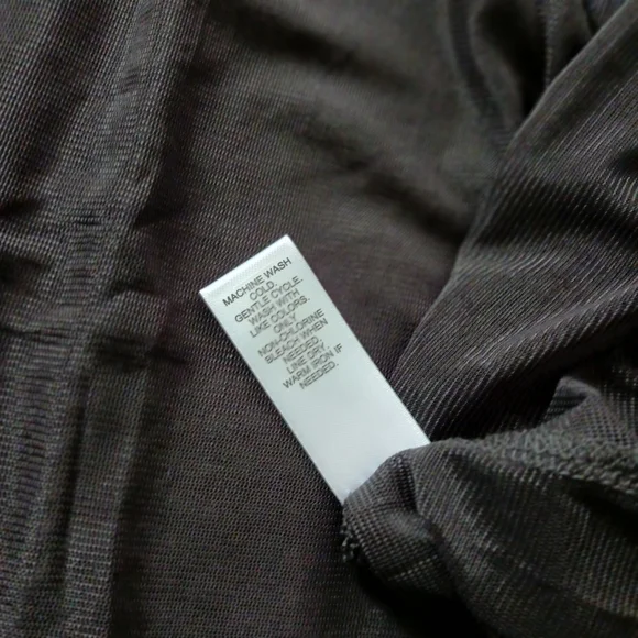 Cato • Women's Black Sheer Crochet Lace Bell Sleeve Peasant Blouse - Picture 12 of 16